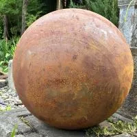 Стальная сфера — 3D КОРТЕН (518913) ∅ 1500 мм. Выкса 