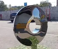 Линза арт  скульптура (519063) ∅ 2500 сталь AISI304 Выкса 