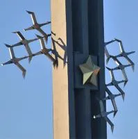 Звезда на стелу нержавеющая сталь нитрид титана в Выксе (518465)