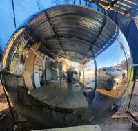 Сфера шар ø 2000 мм. (514274) производство арт-объект пустотелая в Выксе