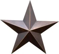  - «Звезда на памятник листовая бронза патина» (NSO-PiroClub)