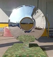 Линза арт объект (519058) ∅ 1000 сталь AISI304 Выкса 
