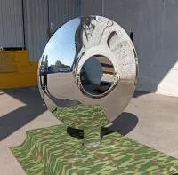 Линза парковый арт объект (519059) ∅ 1500 сталь AISI304 Выкса 
