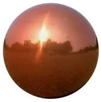 Полый шар  Ø 900 мм. из листовой меди (518754) поставка - сфера арт-объект    Ø 950 мм. пустотелая в Выксе