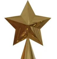 Вершина памятника в форме звезды в Выксе (518485)