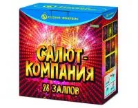 Фейерверк Салют-компания Р7318 купить от производителя Русский Фейерверк — Выкса