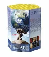 Батарея салютов Атлант. Купить Батарея салютов Атлант Р7054ФМ — магазин продажа салютов недорого —  Выкса, производитель Русский фейерверк - Русская пиротехника, доставка по России  +7 963 711 89 03 — Выкса | vyksa.piroclub.ru
